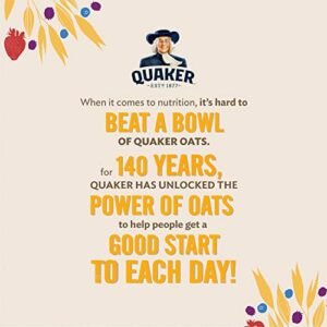 Quaker Oats 2kg | Rolled Oats | 100% Natural Wholegrain | Nutritious Breakfast Cereals | Porridge | Easy to Cook - Image 6