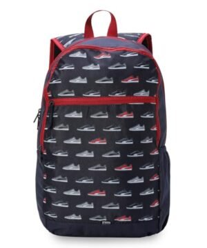 Puma Unisex-Adult Cat Backpack v2, Club Red-Club Navy-Gray Fog (9101802)