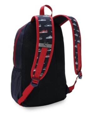 Puma Unisex-Adult Cat Backpack v2, Club Red-Club Navy-Gray Fog (9101802) - Image 2