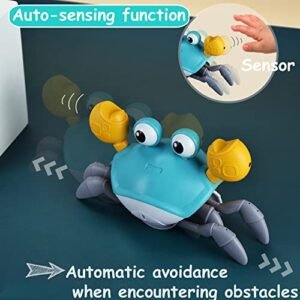 Crawling Crab Baby Toy: Light-up Musical Sensory Crabs, Interactive Toddler Gift for 6-18 Months - Image 2