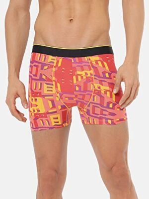 Bummer Men's Printed Micro Modal Trunks Underwear | Ultra Soft & Breathable | Combo Pack of 2 - Image 2