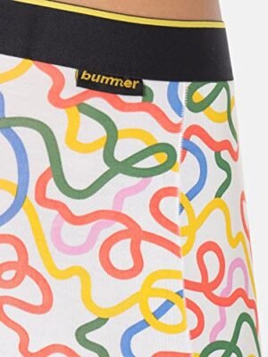 Bummer Men's Printed Micro Modal Trunks Underwear | Ultra Soft & Breathable | Combo Pack of 2 - Image 5