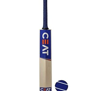 XTROKE Popular Willow Cricket Bat with Tennis Ball Combo for Boys and Girls (Size-4(09 to 11 Years Boys & Girls))