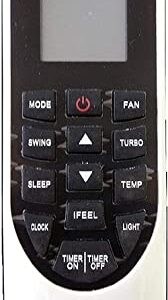 SRIVI | 2 Year Warranty | AC Remote Compatible for ELECTOLUX | Blue Star | Croma AC Remote 1.5 Ton 2 Ton (Please Match Your Old Remote Image & Remote Function Exact Be Same)