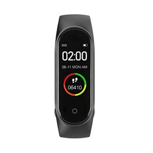 Smart Fitness Tracker Watch – Heart Rate, Blood Oxygen & Sleep Monitor, Waterproof Activity Tracker with Step Counter, Calorie Tracking, and Sedentary Reminder for Men & Women