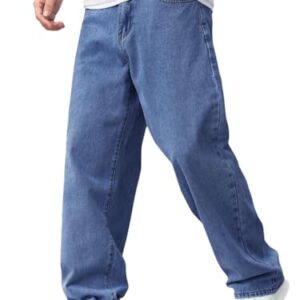 TAGAS Men's Regular Jeans (MDJ-11-MEDIUM 34_Medium Blue