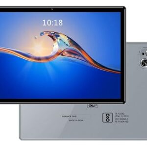 DOMO Slate SL39 10.1-Inch Tablet PC, 4GB RAM + 32GB Storage, 4G, Dual SIM, 1TB Expandable, Octa Core CPU, GPS, Bluetooth (Grey)
