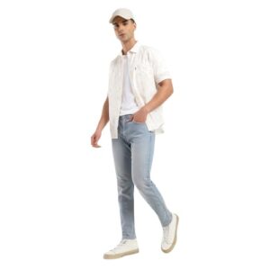 Levi's Men's Tapered Mid Rise Jeans (A7086-0151_Blue, 32