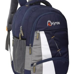 Kyros 40 L Large Unisex backpacks Girls & Boys School College Bag men women Medium 40 L Laptop Backpack (Navy Blue)