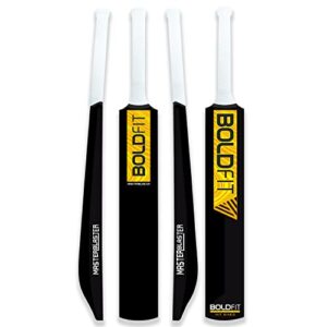 Boldfit Cricket bat Full Size Plastic bat Tennis Cricket bat Turf Tennis bat Lightweight Fiber bat Hard Plastic bat Tournament Plastic Cricket bat Standard Size Cricket Bats for Adults Fiber bat