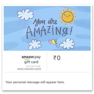 Amazon Pay eGift Card - You Are Amazing By Alicia Souza