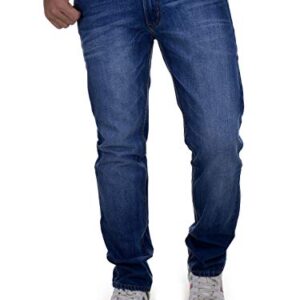 Ben Martin Men's Relaxed Fit Jeans, Dark Blue,34