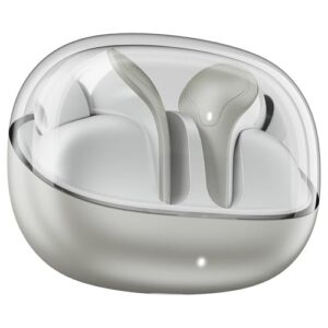 boAt New Launch Airdopes Plus 311, Glass Design, Dual Mics ENx, Fast Charge, 50 Hrs Battery, Low Latency, IPX4, Bluetooth Earbuds, TWS Ear Buds Wireless Earphones with mic (Ash Grey)