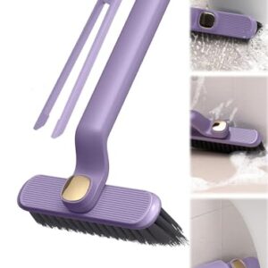 Gadget Deals- Multi Purpose Plastic- Bathroom Cleaning Brush | Tiles Cleaning Brush | Hard Bristle 360 Degree Rotation- Kitchen Floor Cleaner | Kitchen Cleaning Brush