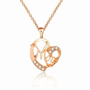 TIED RIBBONS Mothers Day Gift for Mom Mother In Law Women Wife Grandmother - Heart Pendant - Birthday Gifts for Women - Mother Day Anniversary Birthday Gifts