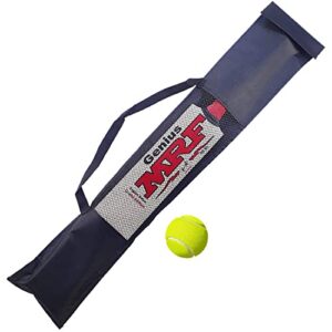PMG Poplar Willow Wooden Cricket Bat with Tennis Cricket Ball Combo for Boys Red (Size 6 for Age 12-14 Years) and Bag Cover
