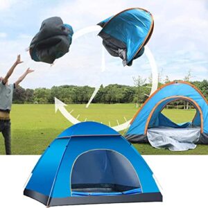 Bhadani Sales Tents for Camping, 2-3 Person Camping Tent, Dome Tent, Double-Layer Waterproof Family Tent for Hiking Backpacking | 213 X 152 X 111 CM | Multicolor