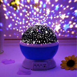 Toy Imagine Star Master Galaxy Night Projector Lamp Ceiling Led Light 360 Rotating Colorful Lights Starry Space Projection Home Room Decoration Design, Toys Gift for Kids Boy Girl, Plastic, Multicolor