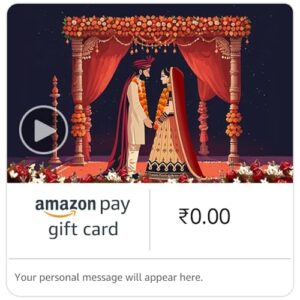 Amazon Pay eGift Card- Happy Wedding - You Two Are Perfect (Animated)
