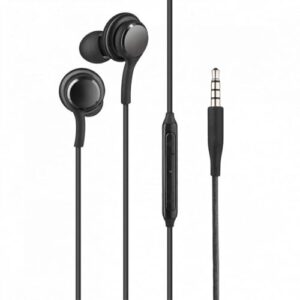 Earphones for Lava Shark Earphones Original Like Wired in-Ear Headphones Stereo Deep Bass Hands-Free Headset Earbud with Built in-line Mic, 3.5mm Jack (AK19, Black)
