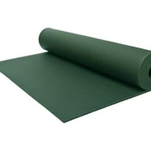 Army Green Colour Light Weight, Anti-Slip,Sweat resistant Yoga Mat with Carrying Strap For Men and Women (4MM Thickness)
