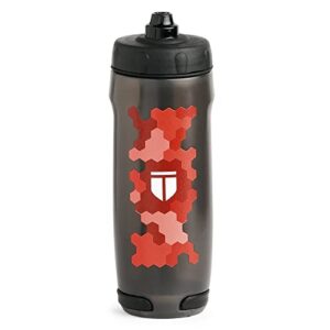 TEGO - Rush - Sugarcane Plastic - Running Bottle (500 ml) (Red) For cycling, exercise, gym, portable,fitness,sipper For Men, Women & Kids