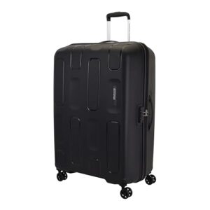 American Tourister Ivy 2.0-8 Wheel, 68 CM Medium Hard PP Check-in Suitcase for Travel/Trolley Bag for Travel/Travel Bag with Combination Lock & Smooth Sliding Double Wheel - Black