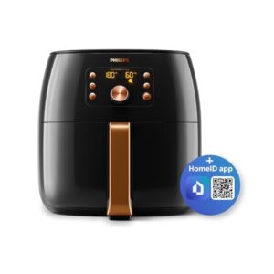 PHILIPS Air Fryer HD9867/90, 7.3L XXLcapacity, 2225W, Chef Ranveer Brar's Signature Series Philips Airfryer with Smart Sensing Technology - HD9867/90