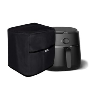 PHILLIN Air Fryer Cover for Kitchen | Waterproof Dustproof and Washable Cover Compatible with Phillips NA 130 Airfryer - (Black)