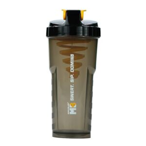 MuscleBlaze Cyclone Blender Shaker (Black, 700ml) | 100% Leakproof, BPA-Free Blender Bottle | Ideal for Whey Protein, Preworkout & BCAA Shakes| Plastic