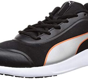 Puma Men Ontario IDP Puma Black-Vibrant Orange Sneaker 37257707 10UK