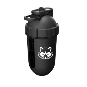 Mapache Atom Shaker For Protein Shake Bottle For Gym Fanatics and Athletes, Protein Shaker,700 ml,color (Black)