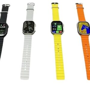 Smartwatch Fitness Tracker with Heart Rate Monitor Bluetooth Connectivity Connected Devices Wearable Technology Smart Watch-004 Pack of 4