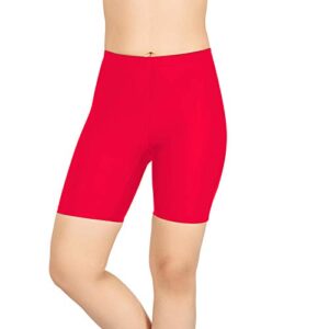 Madmax Compression Unisex Cycling Short for Yoga Gym Fitness Athletics Multi Sports Indoor & Outdoor Inner wear Red