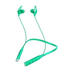 bAot 102 NB With Upto 24 Hour Play Back In Ear Bluetooth Headphones Neckband (Green)