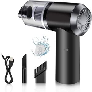 SVK DREAM 2 in 1 Vacuum Cleaner, Dust Collection/Lighting, Heavy-Power Wireless, Black, Modular, HEPA Filter, Powerful Suction, Car & Home, 120W, 7.4V, 1 Year Battery Life