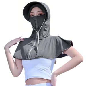 "PALAY hat for women with sun protection and face cover"