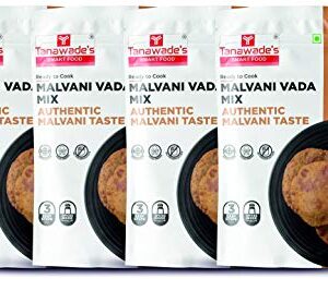 Tanawade's Smart Food Instant Malvani Vada Mix,(Buy 3 Get 1 Free) Ready to Cook, Home Food with Hand Picked Flavours, Pack of 4