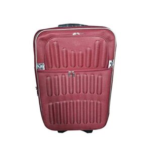 Gold Star House Tourister Luggage Polyester 69 cms Softsided Suitcase (Wine Red Colour-Size-20)