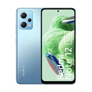 Redmi Note 12 5G Mystique Blue 6GB RAM 128GB ROM | 1st Phone with 120Hz Super AMOLED and Snapdragon 4 Gen 1 | 48MP AI Triple Camera