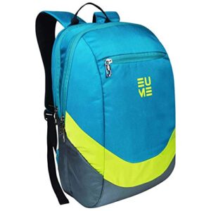 EUME Day Pixel Polyester 22 Ltrs Mini Casual/School/College Backpack for Men And Women (Teal Green 1)