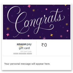 Amazon Pay eGift Card-Congrats-Fire work