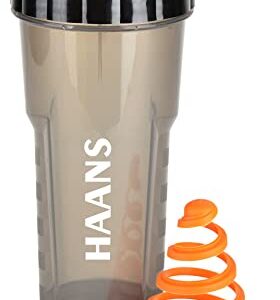 HAANS Rapid Shaker Orange 700ml, Rapid Mixing with Unique Cyclone Mixer for Lumps Free Mixing