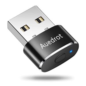 Auedrot Metal Mouse Mover USB with Switch Button, Automatic Mini Mouse Shaker with 2 Jiggle Modes, Driver-Free, Plug & Play Keep Computer/Laptop Awake, Black