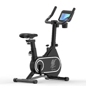 Lifelong Fit Pro Spin Fitness Bike with 7Kg Flywheel, Adjustable Resistance & Heart Rate Sensor for Fitness at Home Workouts|Max Weight Capacity: 100 kg (LLSBB50, Black)
