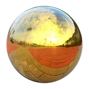ATORSE® 304 Stainless Hollow Ball Seamless Mirror Ball Sphere Home Garden Deco 80Mm