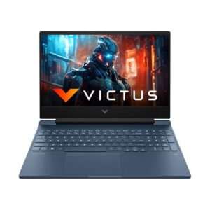 HP Victus, 13th Gen Intel Core i5-13420H, NVIDIA RTX 2050,16GB DDR4, 512GB SSD (Win11, Office21, Blue, 2.2kg), 144Hz, 9MS, IPS, 15.6-inch(39.6cm) Flicker-free Gaming Laptop, Enhanced Cooling, fa1128TX