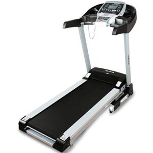 Lifelong FitPro Motorised Treadmill (3 HP Peak) for Home with 12 preset Workouts, Max Speed 14km/hr |Max User Weight 110kg with Installation Assistance