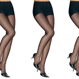 Cotson Buy 2 Get 1 FREE Transparent Black Pantyhose/Stockings (Pack of 3)