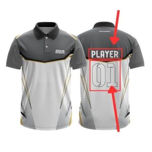 Dika Sports Customized Jersey Online Cricket t-Shirt for Adults Cricket Jersey for Boys of 12-14sportswear Men | 2 Year to 5XL Grey
